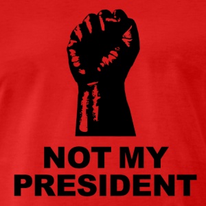 This image has an empty alt attribute; its file name is not-my-president-men-s-premium-t-shirt.jpg